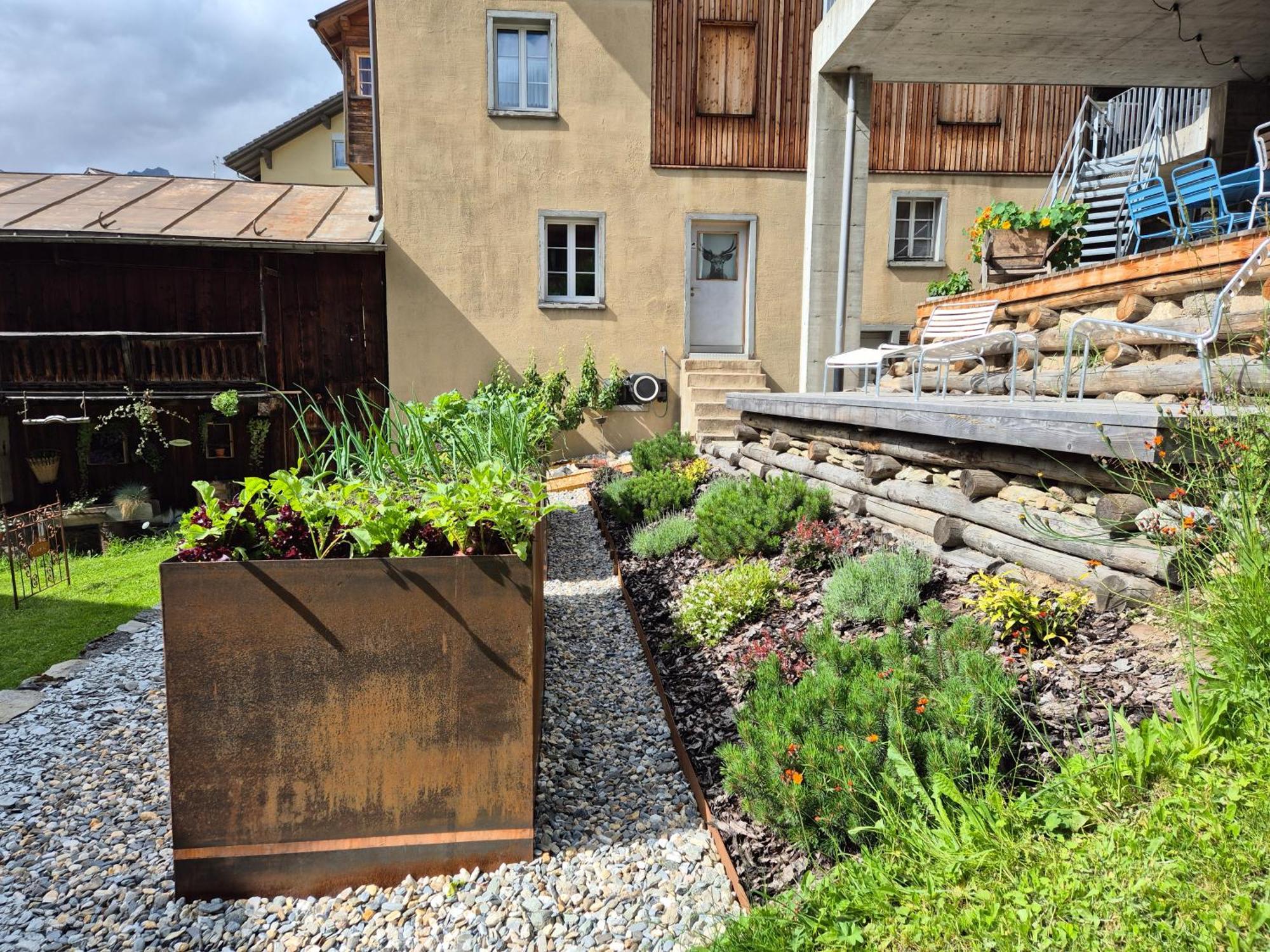 Nostalgie Bed & Breakfast Chraemerhus Curaglia 外观 照片